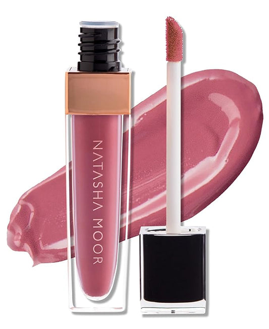 NATASHA MOOR: Molten Matte Liquid Lipstick - Long-Lasting, Hydrating, Matte Finish with Moisturizing Vitamin E - Waterproof, Kiss-Proof, Cruelty-Free - 12-Hour Stay Power - WILLPOWER
