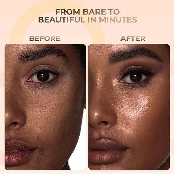 Ebony Shade Foundation (20g Full Size Sifter Jar) Matte Mineral Makeup Loose Powder Foundation – Full Coverage, Natural Finish, Noncomedogenic, SPF 30