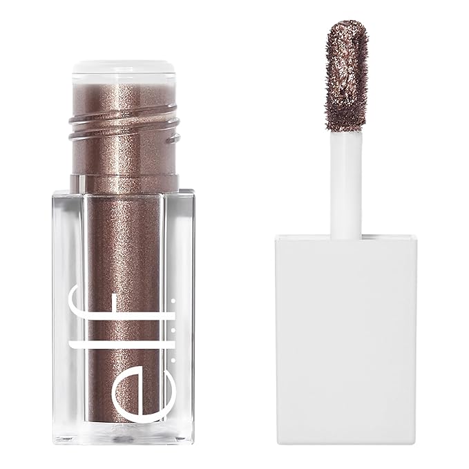 e.l.f. Liquid Metallic Eyeshadow, Quick-Drying, Long-Lasting, Gel-Based Formula For One-Swipe Pigmented Coverage, Vegan & Cruelty-Free, Galaxy