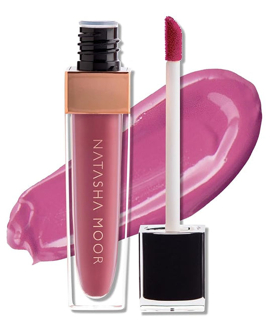NATASHA MOOR: Molten Matte Liquid Lipstick - Long-Lasting, Hydrating, Matte Finish with Moisturizing Vitamin E - Waterproof, Kiss-Proof, Cruelty-Free - 12-Hour Stay Power - SERENDIPITY
