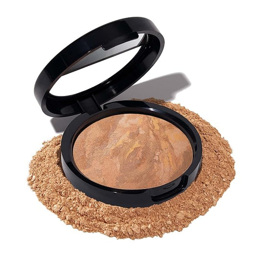 LAURA GELLER NEW YORK Baked Balance-N-Glow Illuminating Foundation - Sand - Buildable Sheer to Light Coverage - Satin Finish