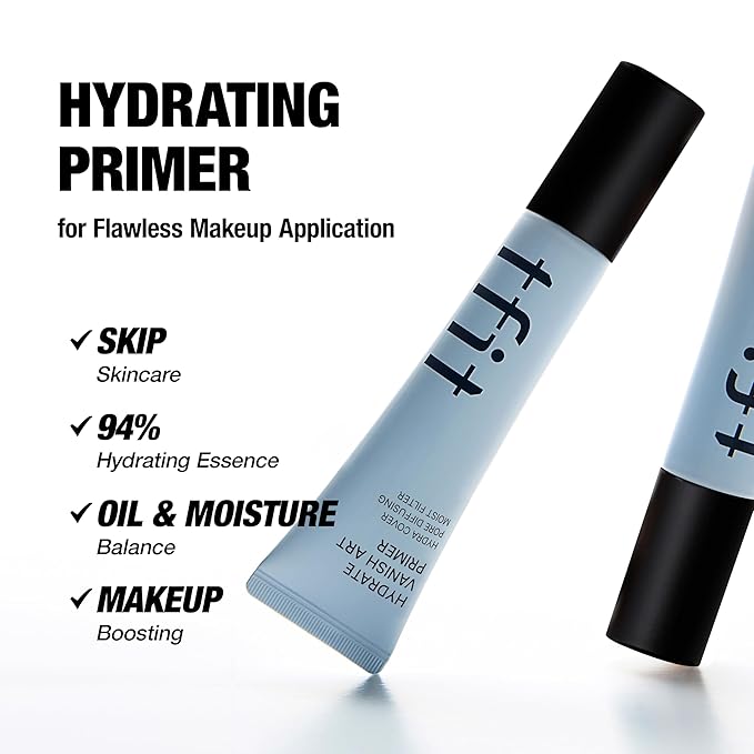 Hydrate Vanish Art Primer - Hydrating Face Primer, Ideal For Dry Skin, Smooth Skin & Grip Makeup, Korean Makeup, 1.01FL. Oz.