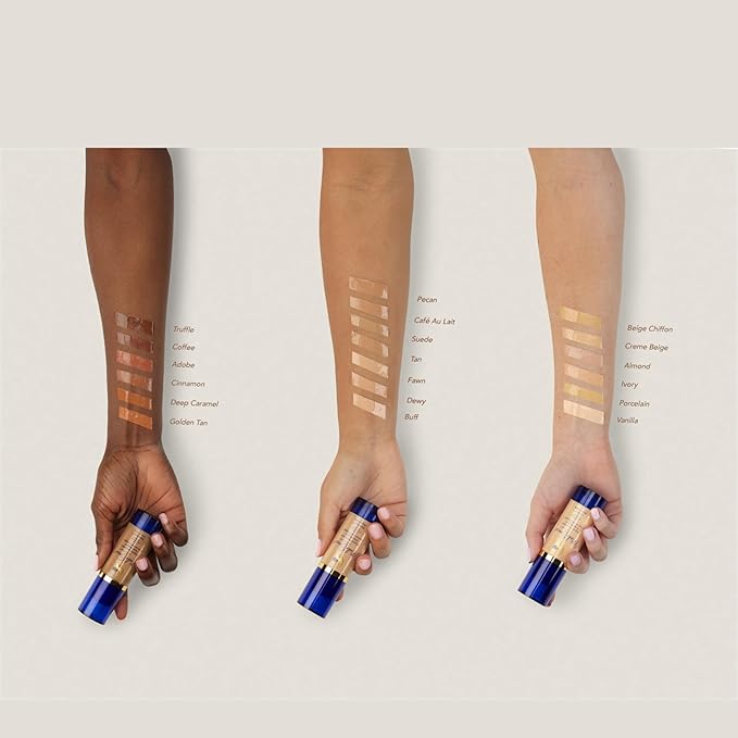 SeneGence MakeSense Original Foundation, Beige Chiffon, 1 Fl Oz, Long-Lasting Oil-Free Formula with Skin-Nourishing Ingredients, Water-Resistant