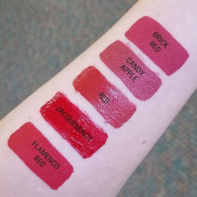 Aromi Natural Lipstick | Vegan, Cruelty-free Beauty, Handcrafted, Small Batch, Dye-free, Palm-free (Red)