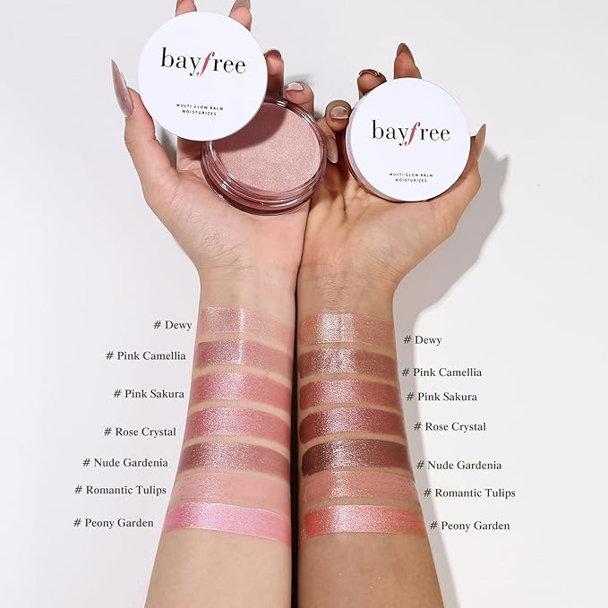 bayfree Multi Glow Balm, Cream Blush for Cheeks, Blush Balm Face Makeup, Radiant Finish, Hydrating, Creamy, Lightweight & Blendable Color, Face Makeup, 0.63 Oz
