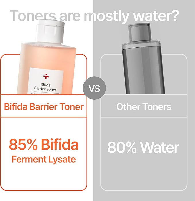 Bifida Barrier Toner, Cuskin Mild Korean Skin Care Toner for Face with Hyaluronic Acid and Ceramide NP for Moisturizing and Hydrating, 200ml (6.76 Fl. Oz.)