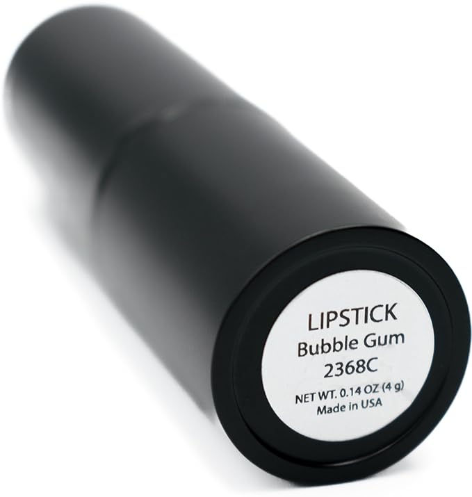 Bubble Gum Pale Light Pink Lipstick Color Moisturizing Paraben Free, No Animal Testing & Cruelty Free Lip Makeup Color