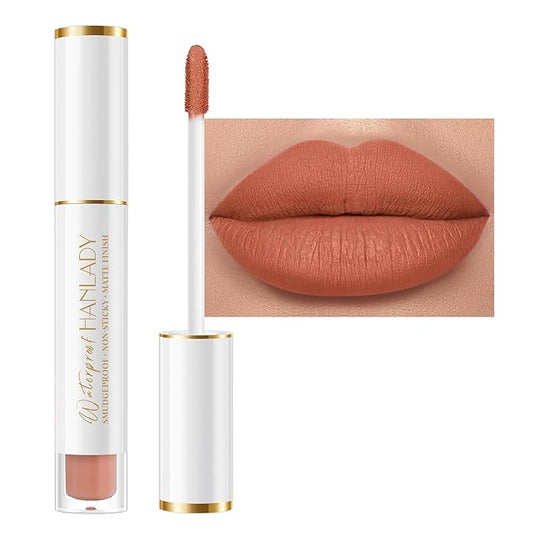 Nude Lipstick Long Lasting Lipsticks for Women Pigmented Smudgeproof Transferproof Vegan Cruelty Free Lip Makeup, A59 For Love