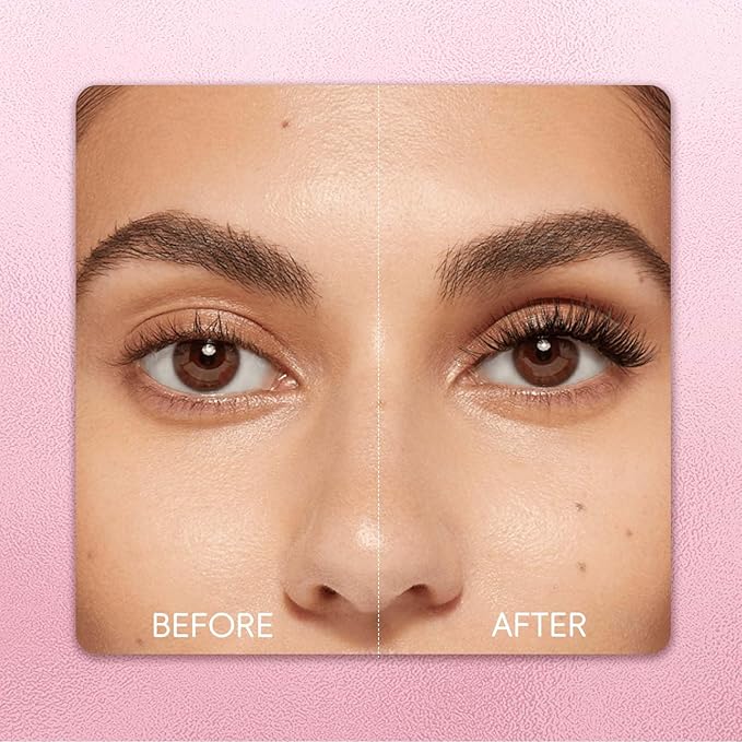 2 Pairs Magnetic Eyelashes with Applicator Waterproof Magnetic lashes Natural Look Reusable Eyelashes Easy to Wear and Remove No glue needed (R3+A05)