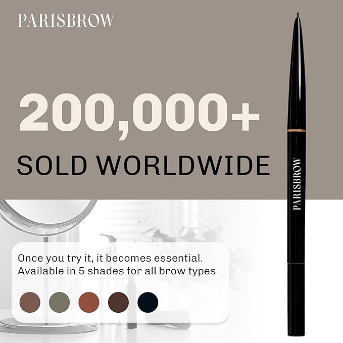 PARISBROW Slim Brow Pencil 05 / Black Eyebrow Eyebrow
