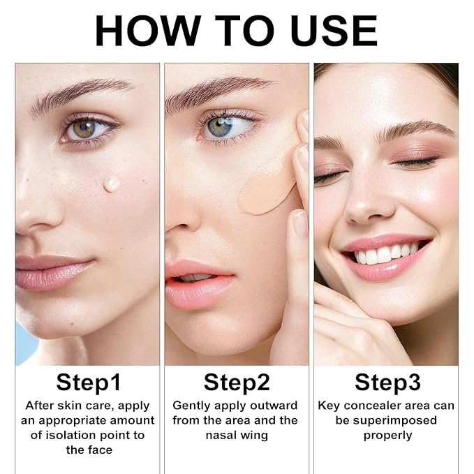 CC Cream for Older Women, CC Cream Self Adjusting for Mature Skin, Color Corrector & Lightweight, Satin Skin, Suitable for All Skin Types, 1 Fl Oz (Natural)