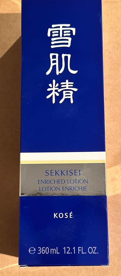 SEKKISEI Enriched Lotion Liquid Facial Moisturizer, 12.1 Ounce