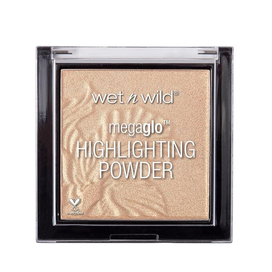 wet n wild MegaGlo Highlighting Powder Warm Gold Golden Flower Crown