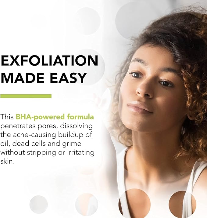 Humane Clarifying Toner Pads for Face - 2% BHA Liquid Salicylic Acid - Pore Minimizer and Facial Exfoliator - Gentle for All Skin Types - Removes Excess Oil, Dead Skin Cells, and Grime - 4 Ounce