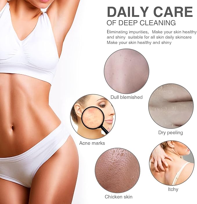 UJFQBH 3 Pieces African Bath Sponge African Net Long Net Bath Sponge Exfoliating Shower Body Scrubber Back Scrubber Skin Smoother,Great for Daily Use(Blue,Black,Off-White)