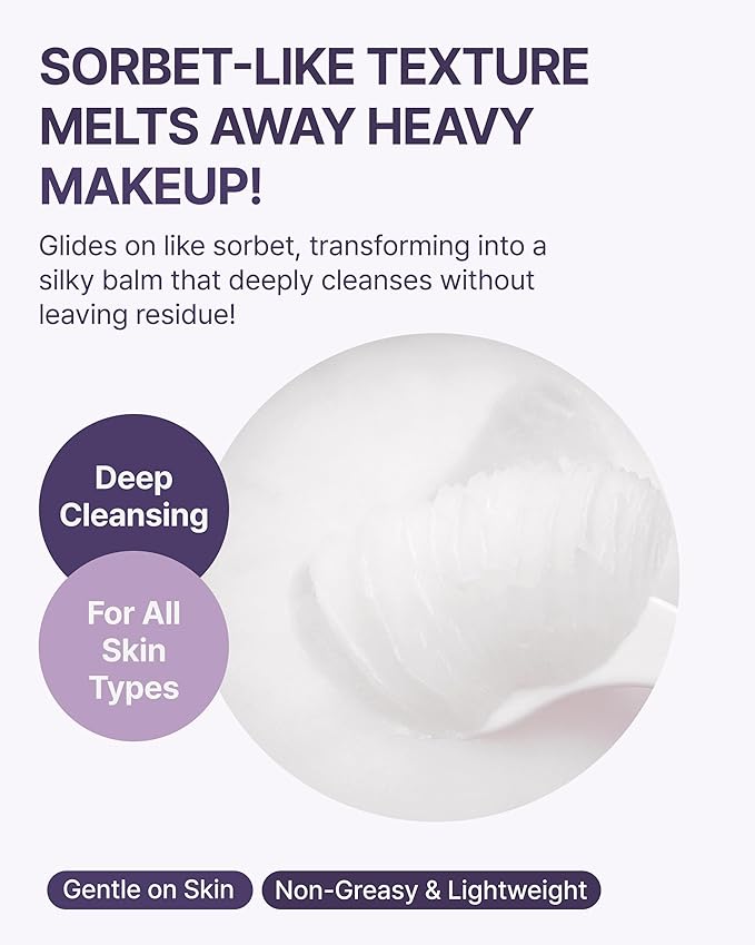 Rokkiss One Step Makeup Remover Cleansing Balm (5.1fl oz) - Korean Facial Cleanser for Eyes, Lips and Face, Gentle, Cruelty-Free Formula