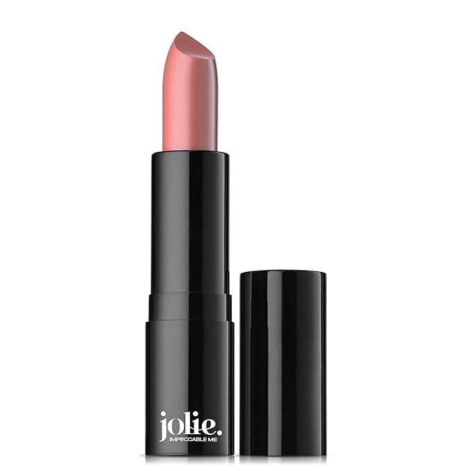 Jolie Luxury Matte Lipstick - Hydrating Creamy Formula, Paraben Free (Melrose)