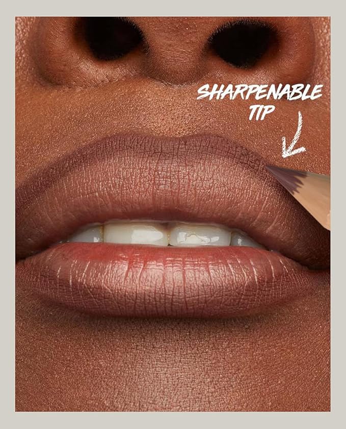 6pcs Nude Lip Liner Makeup Set - Waterproof & Smudge-Proof Matte Pencil, Long-Lasting & Durable, Smooth & Easy Glide, Non-Smudge, Contouring, Filling & Layering (NUDE-BERRY Set, 6 Count (Pack of 1))