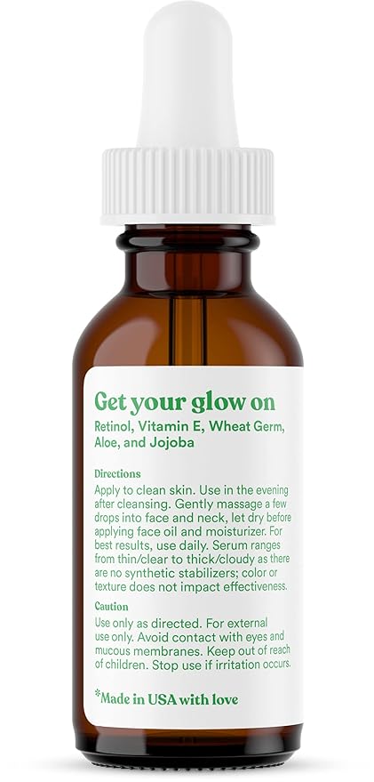 ASUTRA Face Serum Variety Pack, 3 Products - 1 fl oz 2.5% Retinol, 1 lf oz 20% Vitamin C, 1 fl oz Hyaluronic Acid Face Serum