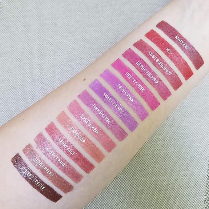 Aromi Berry Nice Natural Lipstick | Vegan, Cruelty-Free, Moisturizing, Cream Finish