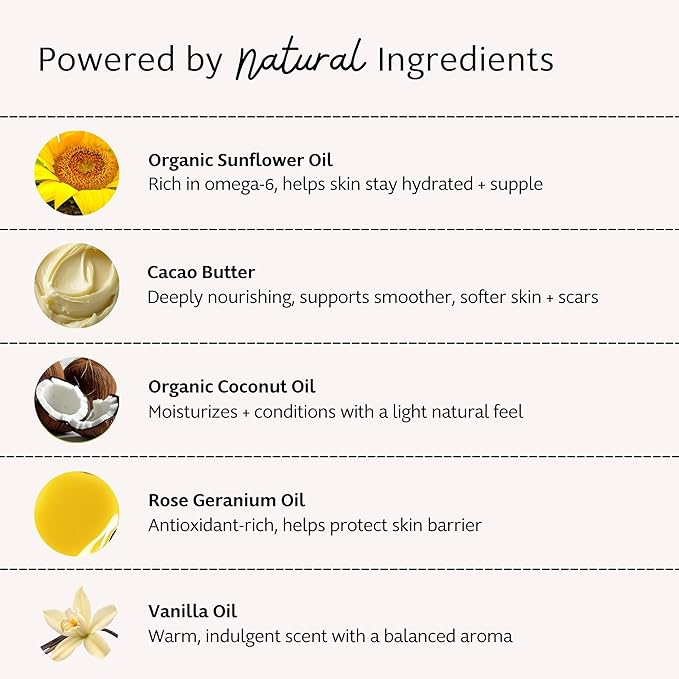 Slo Natural Moisturizing Stick | Body Balm with Organic Ingredients | Hydrating Nourishing | Coconut, Cocoa Butter & Antioxidants | Travel-Friendly | Rose Vanilla & Vanilla Cacao | 2set (2x2.1oz/60g)