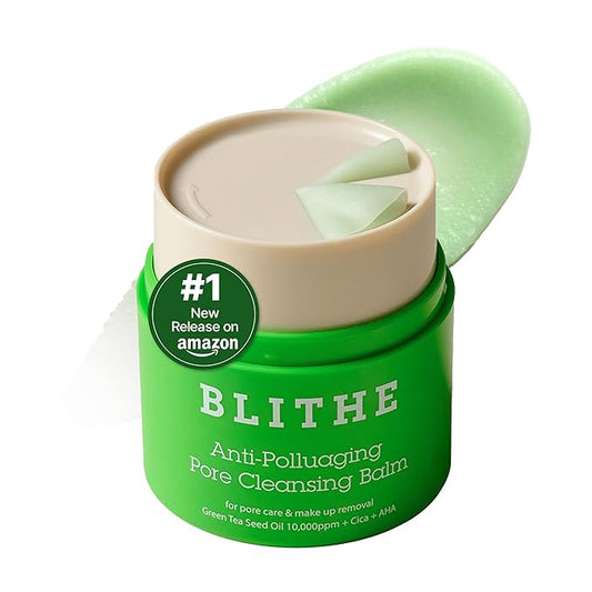 BLITHE Cleansing Balm, Pore Cleansing Makeup Remover Balm, Hygenic Design, Korean Makeup Remover