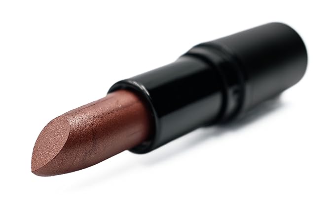 Frosted Brown Burgundy Red Pearl Pearlescent Moisturizing Lip Cream Lipstick Color Paraben, Lanolin & Cruelty Free, No Animal Testing