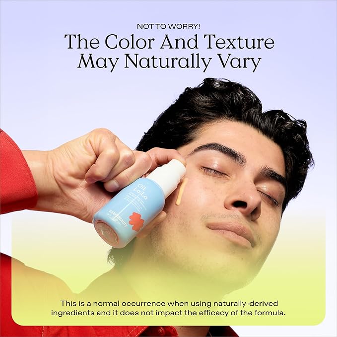 KraveBeauty Jumbo Oil La La, Linoleic Acid-Rich Oil Serum For Breakouts & Clogged Pores, Contains Non-Comedogenic Oils, Improves Dark Spots & Scars, Vegan & Cruelty Free, 3.38 fl oz