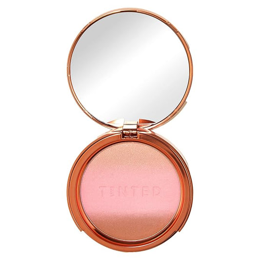 Live Tinted Huebeam Gradient Blushing Bronzer - Lightweight, Highly-Pigmented, Buildable & Blendable - Sunkissed, Glowy, Even Toned Skin Face Blush and Bronzer - Mojave Mirage