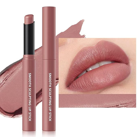 Matte Lipstick For Women Girls 24Hr Wear Waterproof Long Lasting Hypoallergenic Lipsticks - Lightweight Non-Drying, Fade-Resistant Formula 12 Trendy Colors for Daily Use Vegan & Cruelty-Free 04