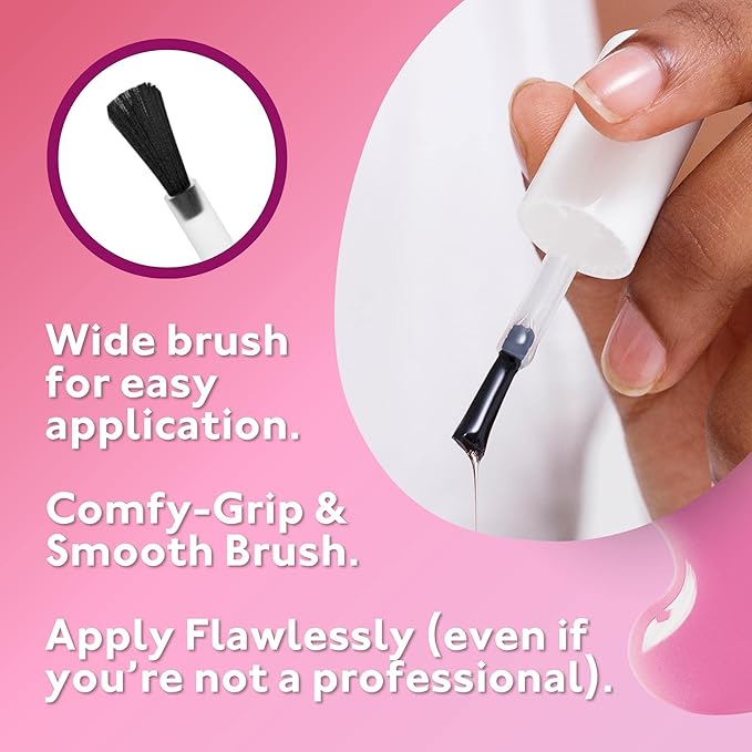 Eternal Glitter Nail Polish Set for Women (PINKFETTI) - Hot Pink Nail Polish Set for Girls | Long Lasting & Quick Dry Natural Nail Polish Kit for Home DIY Mani Pedi | Made in USA, 13.5mL (Set of 5)