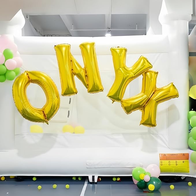 40 Inch Gold Alphabet Balloons, Large Mylar Self-Inflating Custom Letter Q Decor for Men Women Birthday Party Decorations Supplies