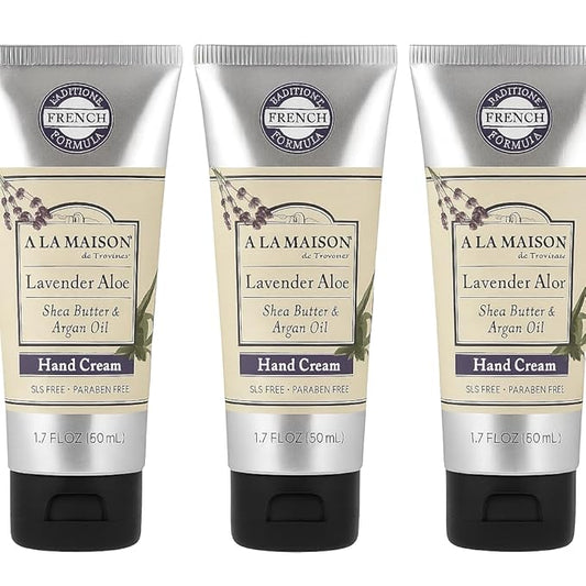 A LA MAISON Lavender Aloe Hand Cream 1.7 oz, 3 Pack
