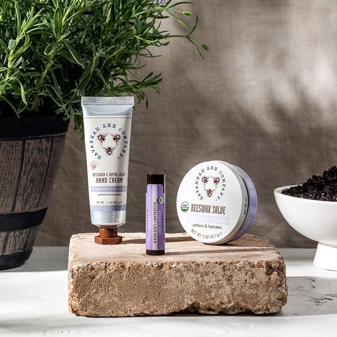 Savannah Bee Company Beeswax Hand Cream - Hand Moisturizer Repair Cream