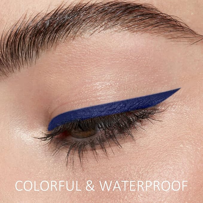 Boobeen Liquid Eyeliner Pen, Matte Eye Liner with Precision Tip, Long Lasting Eyeliner Pencil for Bold Eye Makeup, Glides on Smoothly