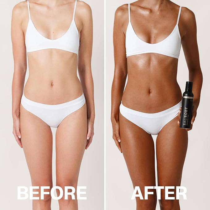 Bali Body 1 Hour Express Self Tan - Ultra Dark, Quick Drying Tanning Foam, Streak-Free Customizable Tanner | Suitable for All Skin Types, Vegan, Cruelty Free and Australian Made (127 ml/4.05 fl oz)