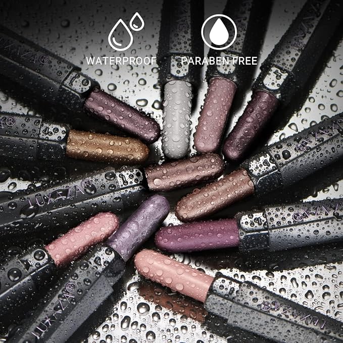 10PCS Eyeshadow Stick Set, Shimmer And Neutral Brown Metallic Eye Shadow sticks,Cream Eyeshadow Pencil Crayon with Smudge-proof & Waterproof,Eye Brightener Stick Makeup Sets