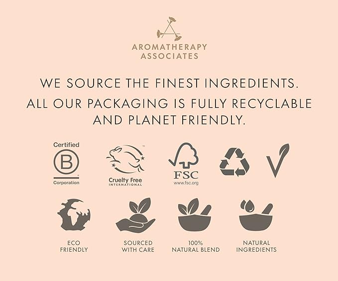 Aromatherapy Associates De-Stress Mind Rollerball. Premium Blend of Frankincense and Chamomile Essential Oils to Clear and Calm your Mind on the Go (0.34 fl oz)