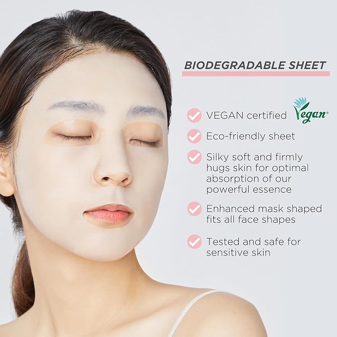 Mediheal Official Best Korean Sheet Mask - Collagen Essential Face Mask 4 Sheets Lifting and Firming For All Skin Types Value Sets