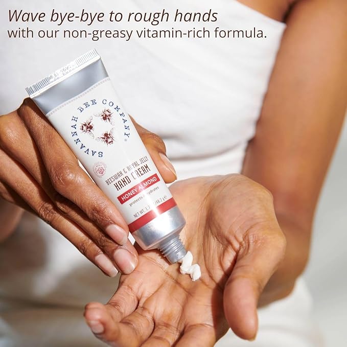 Savannah Bee Company Beeswax Hand Cream - Hand Moisturizer Repair Cream