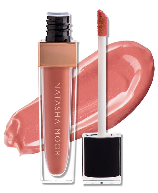 NATASHA MOOR: Molten Matte Liquid Lipstick - Long-Lasting, Hydrating, Matte Finish with Moisturizing Vitamin E - Waterproof, Kiss-Proof, Cruelty-Free - 12-Hour Stay Power - SELF MADE