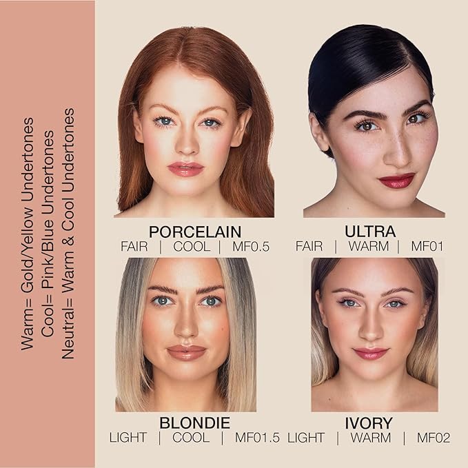 Bellapierre Mineral Foundation SPF 15 – Loose Powder Foundation, Full Coverage Mineral Makeup with Matte Finish – Vegan, Cruelty Free, Hypoallergenic, Oil & Talc Free – 0.32 oz - Honey