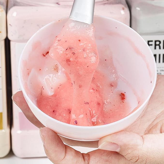 YMEYFAN Jelly Mask for Facials Professional, Bulgarian Rose Peel Off Jelly Face Mask Powder, Deep Hydrating Moisturizing Facial Skin Care, Home Spa Day DIY Skincare for Women and Men (23Fl Oz)