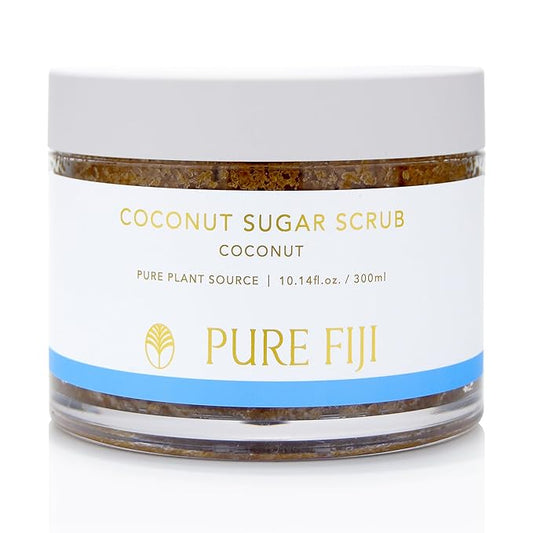 Pure Fiji Coconut Sugar Body Scrub, Coconut (10.14oz/300ml)