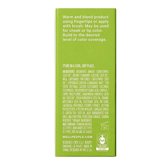 Well People Supernatural Stick Multi-Use Blush, Creamy, Hydrating Blush Stick For A Pop Of Color, Use For Cheeks & Lips, Vegan & Cruelty-free, Peach