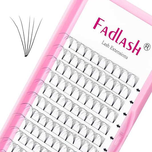 Premade Lash Fans Short Stem Volume Lash Extensions Premade Fans Eyelash Extensions 3D 4D 5D 6D Premade Lash Extensions Fans 0.07 0.10 8-20mm Available (5D-0.10C, 15mm)