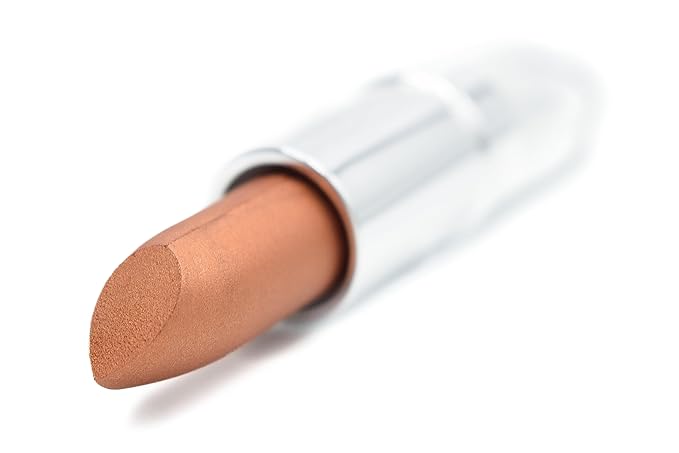 Copper Glitz Rusty Red Orange Metallic Frosted Lipstick Color Moisturizing Paraben Free, No Animal Testing & Cruelty Free Lip Makeup Color