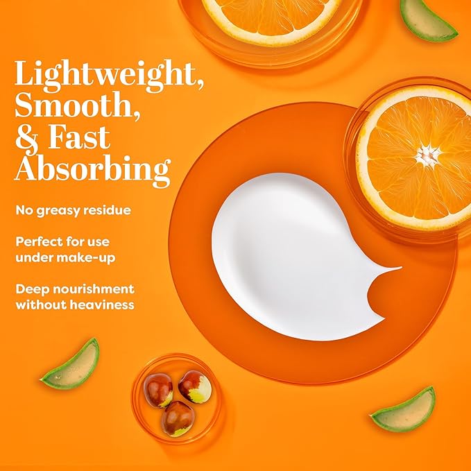 TruSkin Vitamin C Cream for Face – Brightening Moisturizer, Anti Aging, Hydrating, Skin Wrinkle Cream – Vitamin B5, Vitamin E, Jojoba Oil, Aloe Vera & Green Tea, 4 Fl Oz