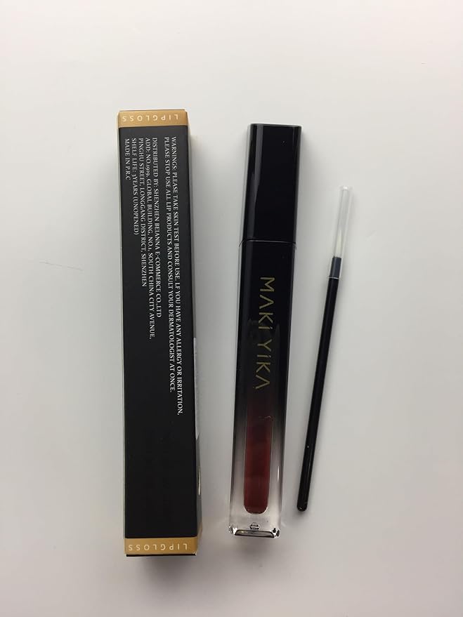 MAKI YIKA Dark Brown Lipstick for Women Color Stay Long Lasting Lipsticks, No Smudge Matte Liquid Lipstick Transferproof Cruelty-Free Lip Color |Chocolate Delight