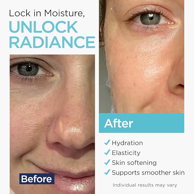 Hyaluronic Acid Serum for Face (2 Oz) for Skin and Lips - Hydrating & Moisturizing Serum for All Skin Types, Paraben-Free & Fragrance-Free